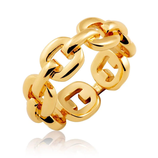 Kaye Link Ring Gold