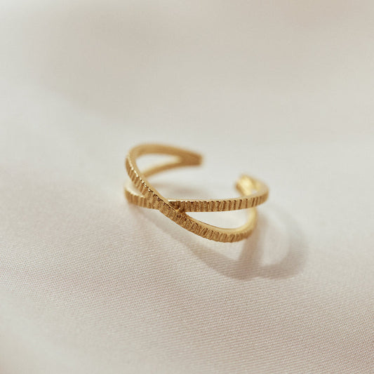 Louise Ring 24K Gold Plated